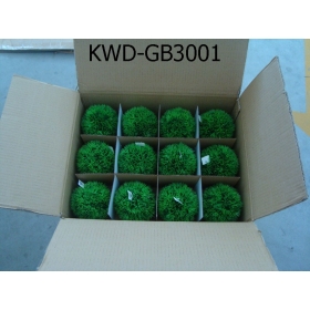 Free shipping Artificial plastic boxwood topiary grass ball  13cm  A