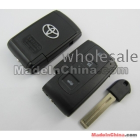  Crown Smart Key Shell 3Button (with the key blade ) Free Shipping