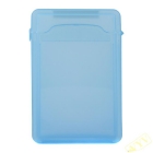 Wholesale New PVC Plastic .5" Hard Disk Case Blue 10pcs/lot