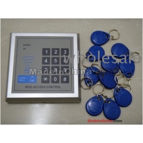 Top Quality RFID Door Lock Access Control System with 10 Keyfobs Free Shipping