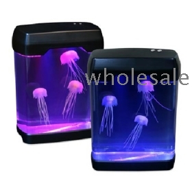 Magic LED Light elektronisch speelgoed Jellyfish Aquarium gratis verzending