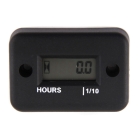 Black Hour Meter high quality No Battery Required Works on Any Gas Engine 10pcs/lot