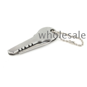 Mini Key Shape Stainless Steel Pocket Foldable Knife