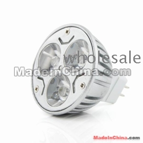 MR16 3W 12V White 3 LED Bulb Spot Light Lamp Downlight   Free Shipping