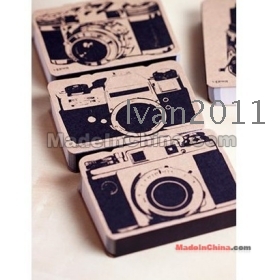 Retro lomo camera thickening pad kraft paper cover color film in the style sheet