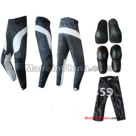 FREE SHIPPING Duhan leather racing pants,Motocross,racing,motorcycle,motorbike,cycling leather pants       DA-210