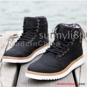 Free Shipping Wholesale New Style hot sale Special Fashion  Up trend Roman high-top Casual Male's Boot EU39-44