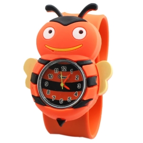 Hot sale free shipping new design  fashion  watch  round  bees wrist watches for children mixed 25 pcs/lot--06803433