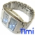 New Binary Blue LED Digital Collection Mens Watch