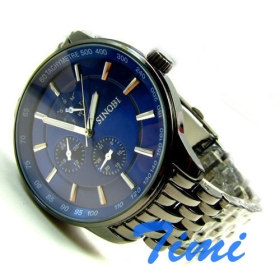 2011New lover's blue Stainless Steel Quartz Wrist WatchX2