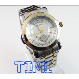 New Aotumatic Mechanical Analog Mens Wrist Watch  Stainless Steel  Wholesale China