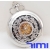 Nova Prata Mechanical Skeleton Pocket Watch freeship Cadeia