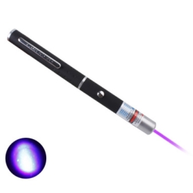 De frete 10pcs Único Blue Laser Pointer Pen ( Inclui 2 pilhas AAA )