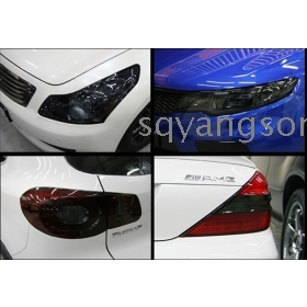 Wholesale Car HeadLight Taillight Decoration Moulding Protection film sticker 30cm*10m/roll 100% quality guaranteed 10M/lot 
