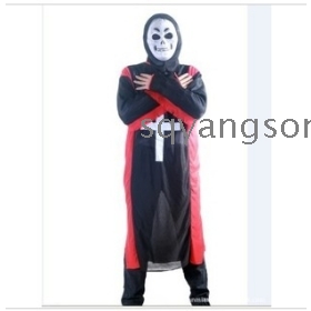 New Halloween spirit festival decorate  skeleton cloth + Terrorist Mask,wholesale#W100