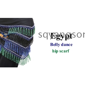 free shipping 5 pcs/lot belly dance hip scarf/belt 