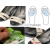 20 пар / серия Массаж ног Стелька Силикагель Подушка воздушной почтой столба Кита