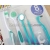 8 piece kit home dental care kit dental stain eraser mirror tongue tooth brush toothpick floss