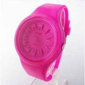 wholesale 120pcs/lot high quality silicone chrysanthemum  watch colors can be choose  free shipping setn by DHL