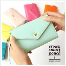 Free shipping 162pcs/lot 2013 new Crown donbook multi feature phone bag card bag purse BG051