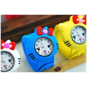 2012 Fashion Silicone watch 10pcs/lot Candy color  slap watch free shipping by China Post