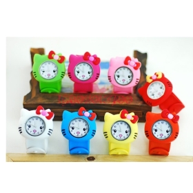 2012 Fashion Silicone watch 10pcs/lot Candy color  slap watch free shipping 