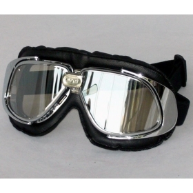 Darmowa wysyłka EMS 30pcs/lot motocycle gogle okulary składany hemlet hurtowego T10 żółtej skóry
