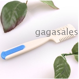 wholesale 80pcs/lots hairdressing a hair tool comb with blade plastic comb for bang hair accessories