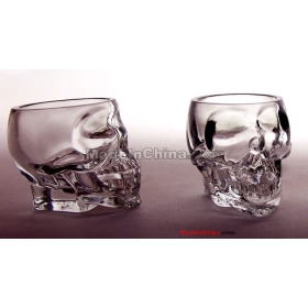 Retail Skull  Whiskey Vodka Shot Glass Cup Drinking Ware Novelty monolayer wall shot glasses