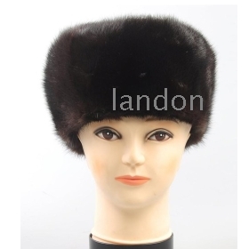 Wholesale/retail man fur hats,Man mink fur hat,men winter fashion genuine mink fur warm fedora hats,free shipping,ID:H22