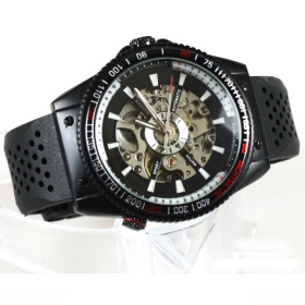 Free shipping Men Luxury Analog Sport Automatic Mechanical Watch(A374)