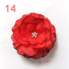 2011 Hot seller 100pcs Seam drilling flowers hair clips gerbera interchangeable flower hair clips/flower hair accessories, hair pins
