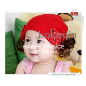 20pcs/lot 3 Colors  baby wig cap 