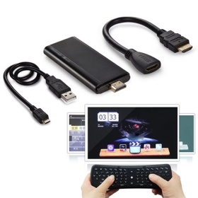 New 802III Android4.1 8GB Dual Core RK3066 A9 Mini PC Google TV Box +  Air Mouse keyboard free shipping wholesale # 160265