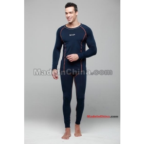 Free shipping wholesale Men's Long Johns,Men's underwear,fashion long johns,warm long johns modal dark blue