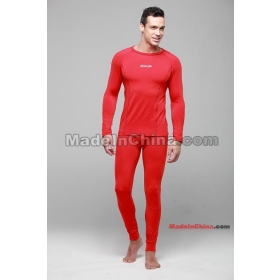 Free shipping wholesale Men's Long Johns,Men's underwear,fashion long johns,warm long johns modal red