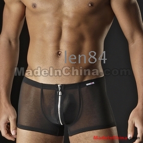 wholesale underwear free shipping Sexy lingerie Men's pants zipper