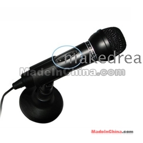 DM 099 mic/multimedia computer microphones/network K song/language chat/recording computer microphone           