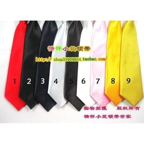 Hot Sell Fashion Childrens Silk NecktieNew Children Ties Boy's Ties Baby Ties Girl Ties student tie 