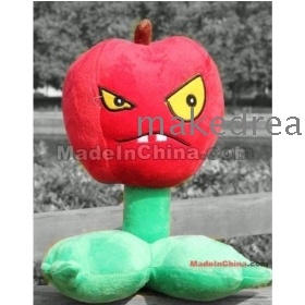 Plant war zombie series plush toys, trumpet  bombs     