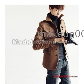 2011 qiu dong han edition tide of new fashion cultivate one's morality LiLing single-breasted one man leisure? The jacket coat materials