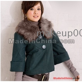 2011 han edition new fashion female coat qiu dong outfit collars and coat/coat 00165