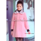 Female children's clothing leap W1010 rabbit wool coat han edition of winter coat with children's wear cotton      