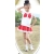 Children's short sleeve suit 12 girls bowknot short-sleeved summer wear t-shirts + short skirt suit children's clothes