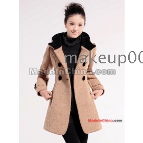 2011 women's new woollen coat qiu dong han edition high temperament double platoon to buckle wool coat? Cultivate one's morality 