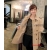 Han edition female new qiu dong temperament double platoon to buckle shawls cultivate one's morality lovely professional coat invisibility intimate coat 