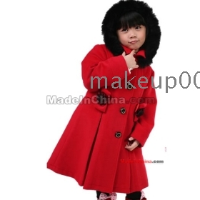 Children's clothing winter of han edition girls cashmere coat [33001] children?       