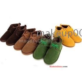 High-grade lovers super thick warm woolly cotton shoes snow boots low tube short bond cotton boots