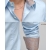 ingyenes szállítás a vadonatúj férfi Tiszta pamut ruházat, hosszú ujjú póló ing M méret L XL RR1