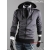 free shipping Men's Recreational garment cap even coat  fleeces SWEATER size M L XL XXL 